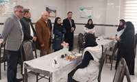بازدید معاون دانشجویی، فرهنگی و مدیر روابط عمومی  از سلف دانشجویی دانشکده دندانپزشکی
