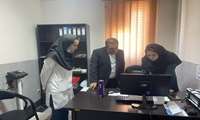 بازدید رئیس دانشگاه از مرکز خدمات جامع سلامت شهر مهستان در ساوجبلاغ