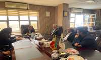 نشست رئیس دانشگاه با کانون بازنشستگان تامین اجتماعی استان و شرکت آتیه سازان حافظ