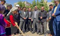 کلنگ ساخت درمانگاه شبانه روزی در شهرک آزادگان نظرآباد به زمین خورد 