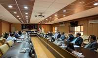 نشست تخصصی آغاز ساخت بیمارستان مهستان هشتگرد با حضور رئیس دانشگاه برگزار شد