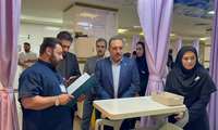 بازدید رئیس دانشگاه علوم پزشکی البرز از مجتمع آموزشی و درمانی  امام علی (ع) کرج