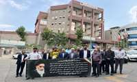 به مناسبت سالروز ارتحال امام خمینی(ره) دونده دانشگاه علوم پزشکی البرز 21 کیلومتر را طی کرد 
