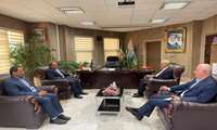 دیدار رئیس دانشگاه علوم پزشکی البرز با مدیرکل مخابرات استان البرز