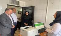 بازدید رئیس دانشگاه از شبکه بهداشت بهداشت و درمان اشتهارد
