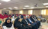 مراسم روز پزشک در بیمارستان شهید رجایی کرج با حضور رئیس دانشگاه برگزار شد
