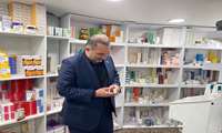 ارزیابی میدانی رئیس دانشگاه از روند ارائه خدمات دارویی در داروخانه‌ بلوار ماهان