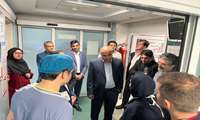 بازدید معاون توسعه مدیریت و منابع دانشگاه  به همراه مدیران حوزه توسعه از مرکز آموزشی درمانی کوثر