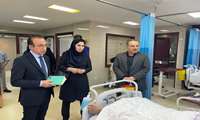 ارزیابی رئیس دانشگاه از بیمارستان خصوصی تخت جمشید در هفتمین روز از حملات دشمن 