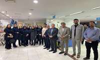 کیفیت‌بخشی به خدمات درمانی در غرب البرز؛ بازدید نظارتی رئیس دانشگاه از بیمارستان امام جعفر صادق(ع) هشتگرد